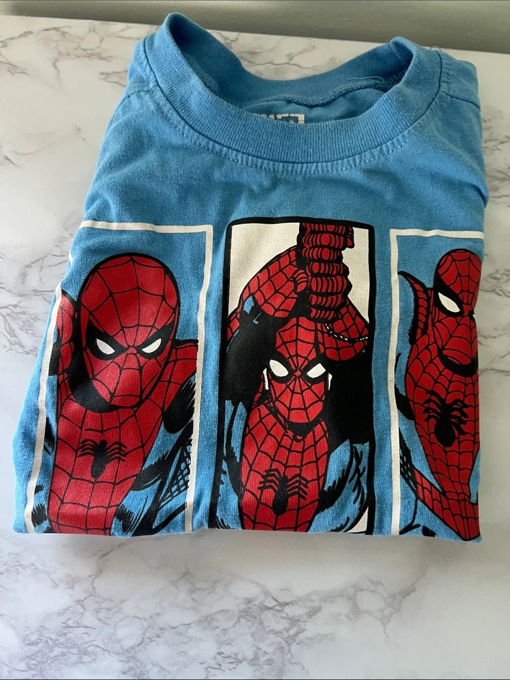 Blue Spider-Man Graphic Tee